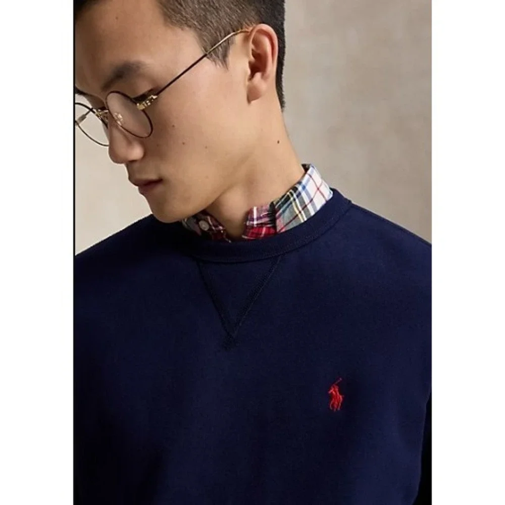 Polo Ralph Lauren Mens XXL Crewneck Pullover Navy Sweater NWT